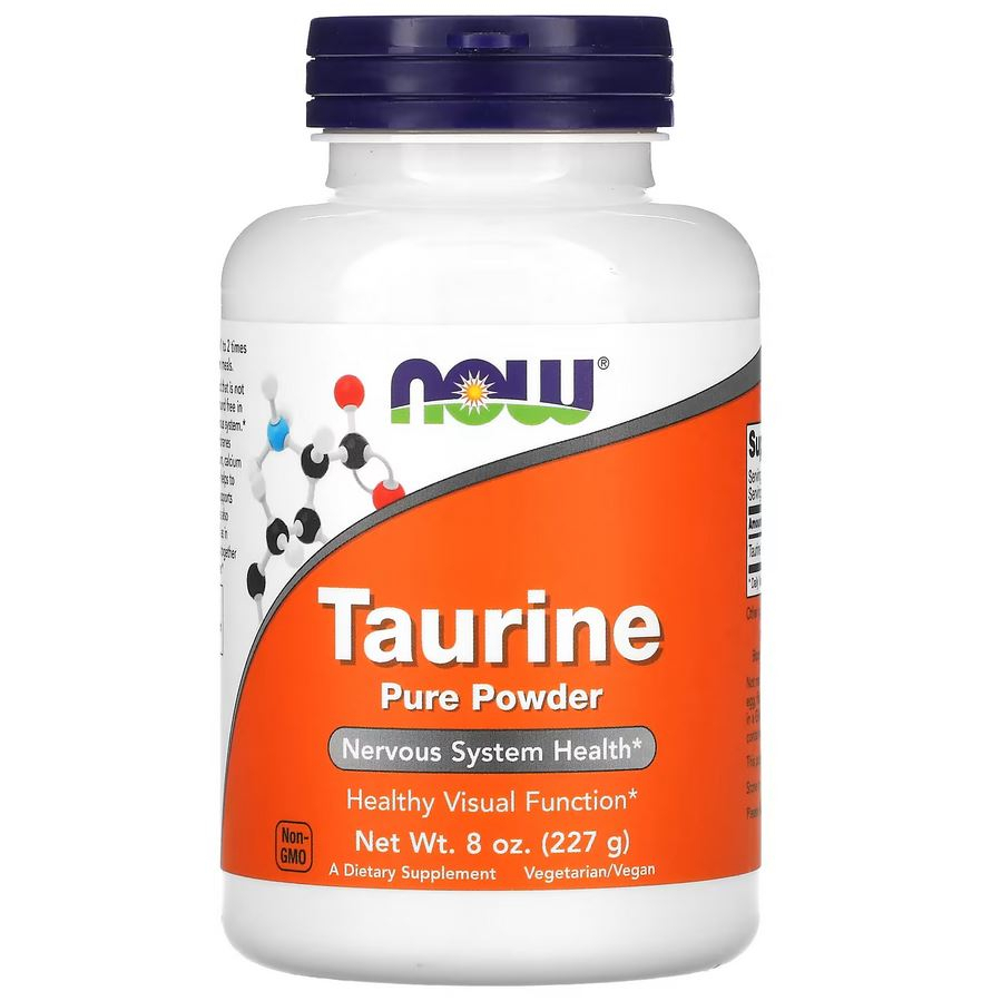 Now Food Taurine Pure Powder 227 gr Now Taurin Bubuk ORI USA