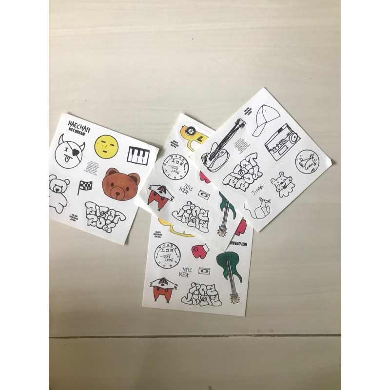 STICKER ONLY BEATBOX NCT DREAM