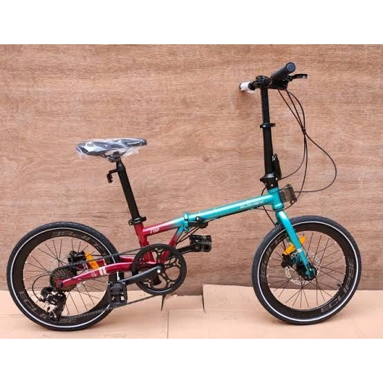 SALEEEE....Sepeda Lipat 20" ELEMENT CLIP 20" 451  1X8 speed - brake HYDRAULIC