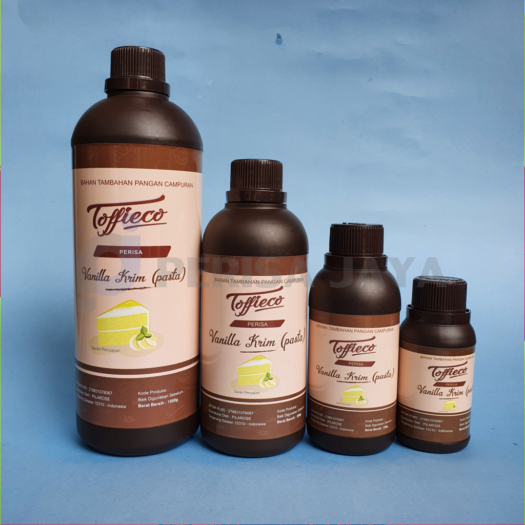 

Toffieco Vanilla Krim Pasta 500g - Perisa Tofieco Vanila Cream