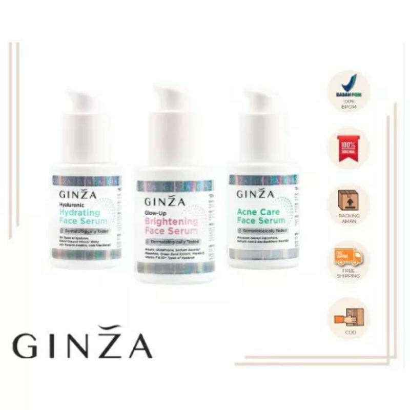 GINZA Face Serum - Serum Wajah Ginza