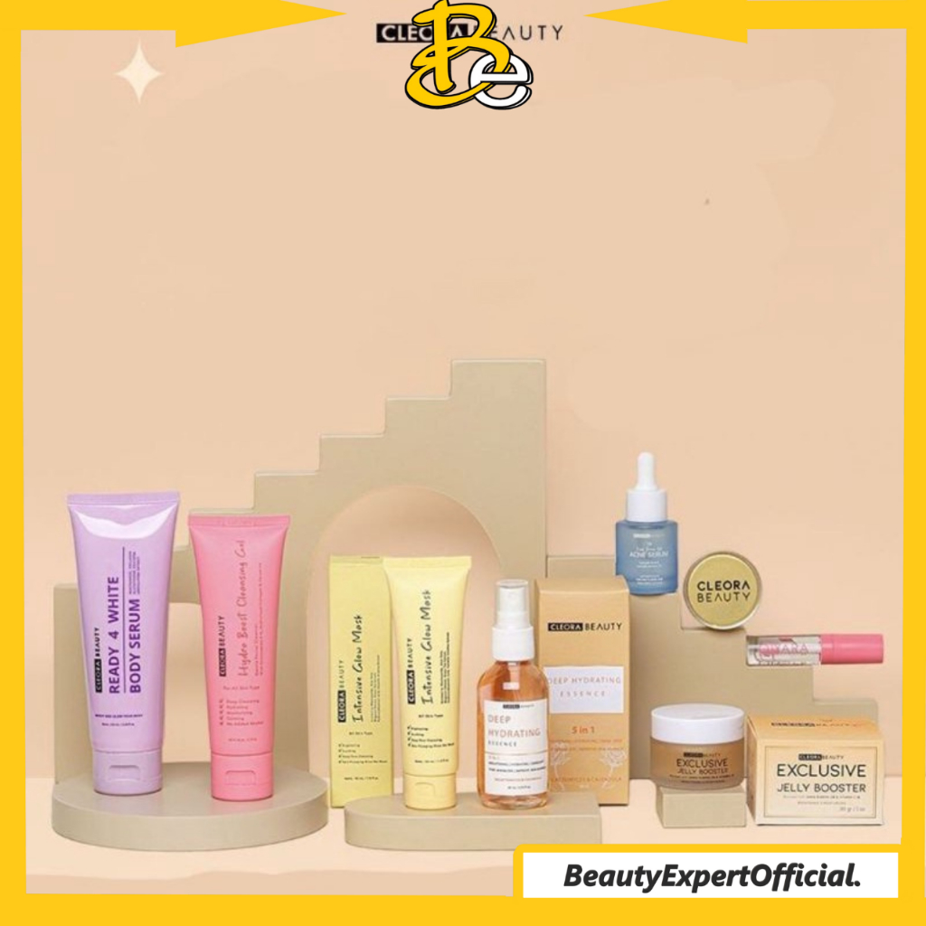 ⭐ Beauty Expert ⭐ Cleora Beauty Exclusive - Jelly Booster | Acne Serum Cleora | Serum Jerawat Cleroa | Deep Hydrating Essence