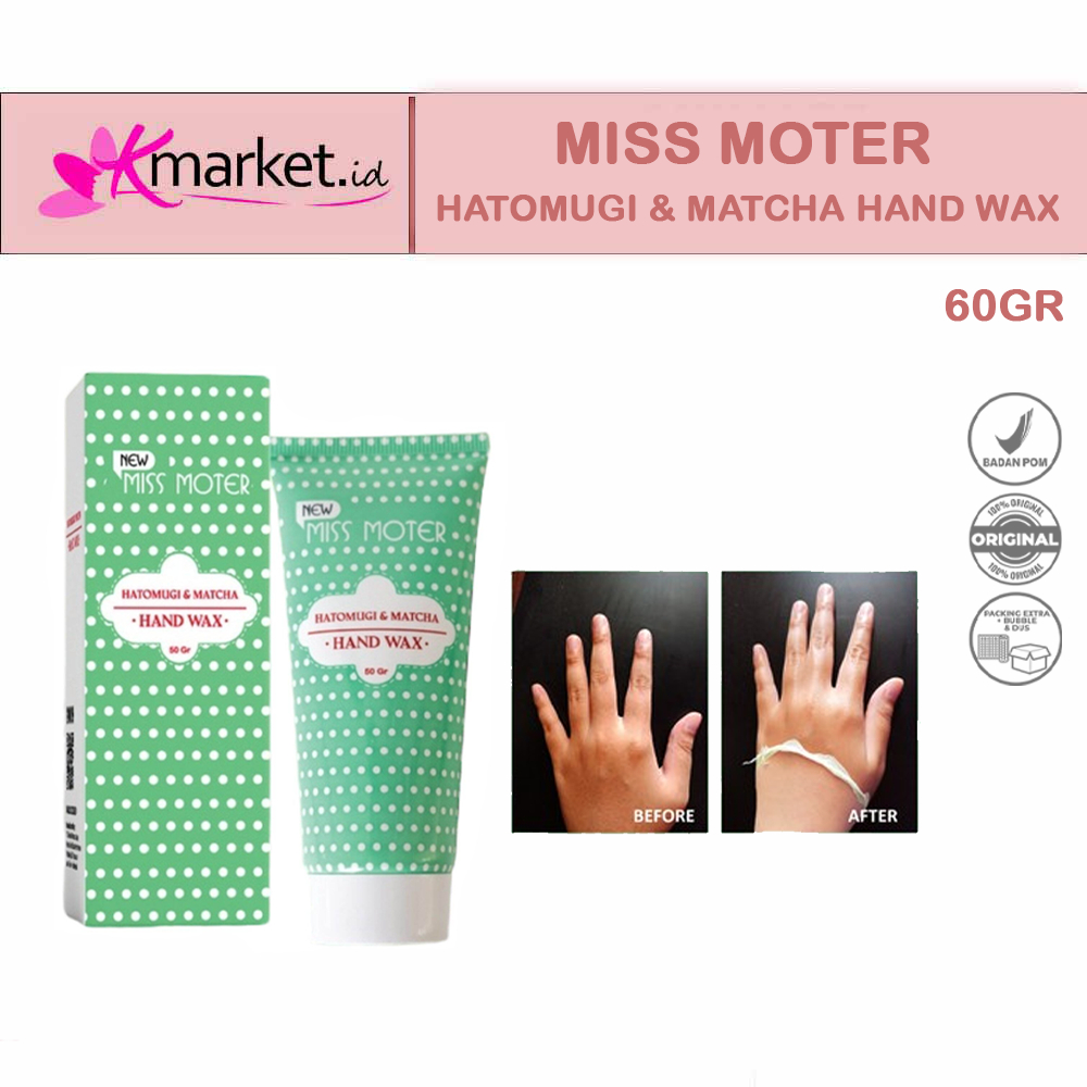 SYB NEW MISS MOTER Hatomugi and Matcha Hand Wax