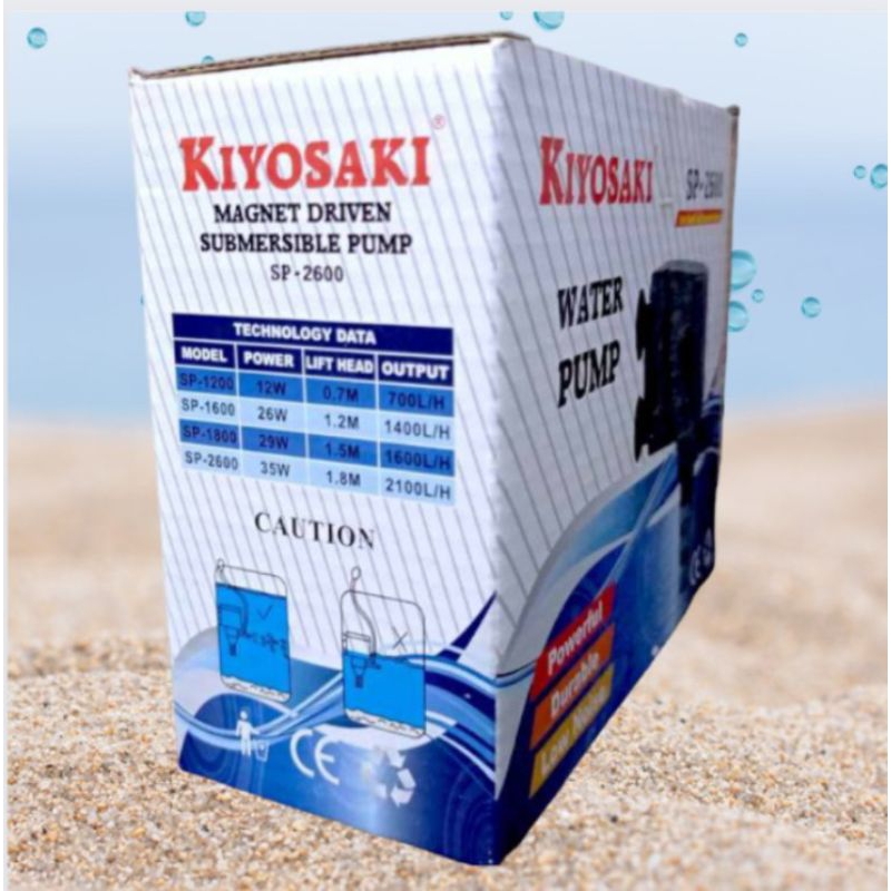 PROMO MURAH Pompa Aquarium kolam KIYOSAKI SP 2600