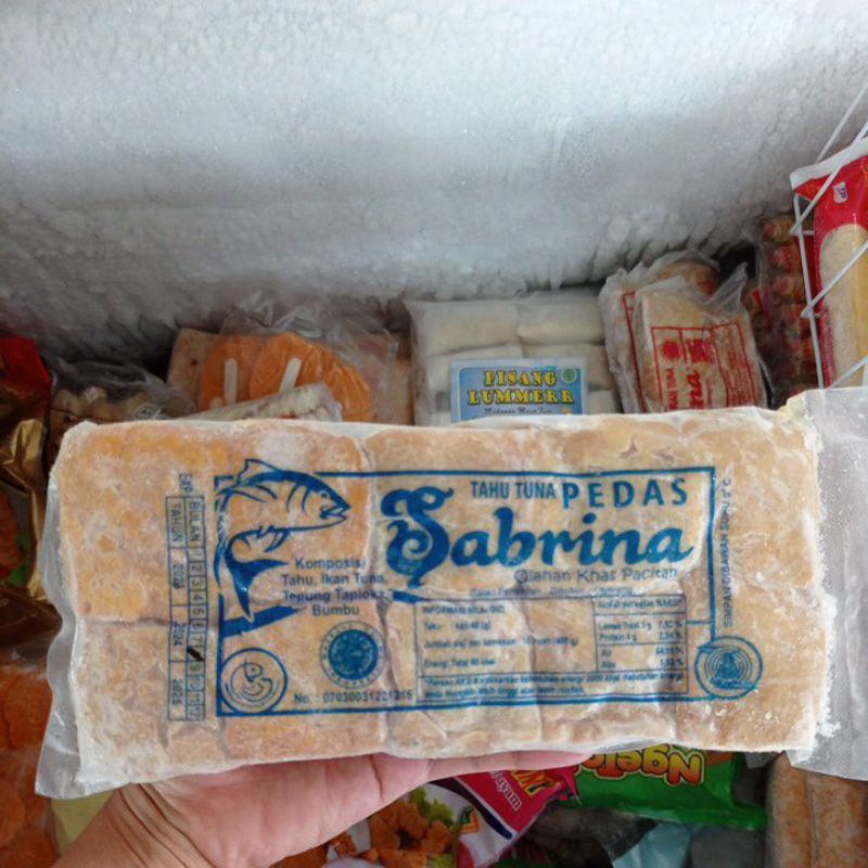 

Sabrina Tahu Tuna PEDAS isi 10 Tahu bakso Tuna