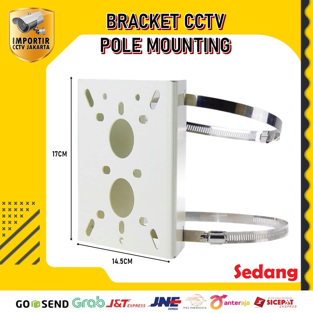 Bracket CCTV Pole Mounting / Bracket Tiang ICJ