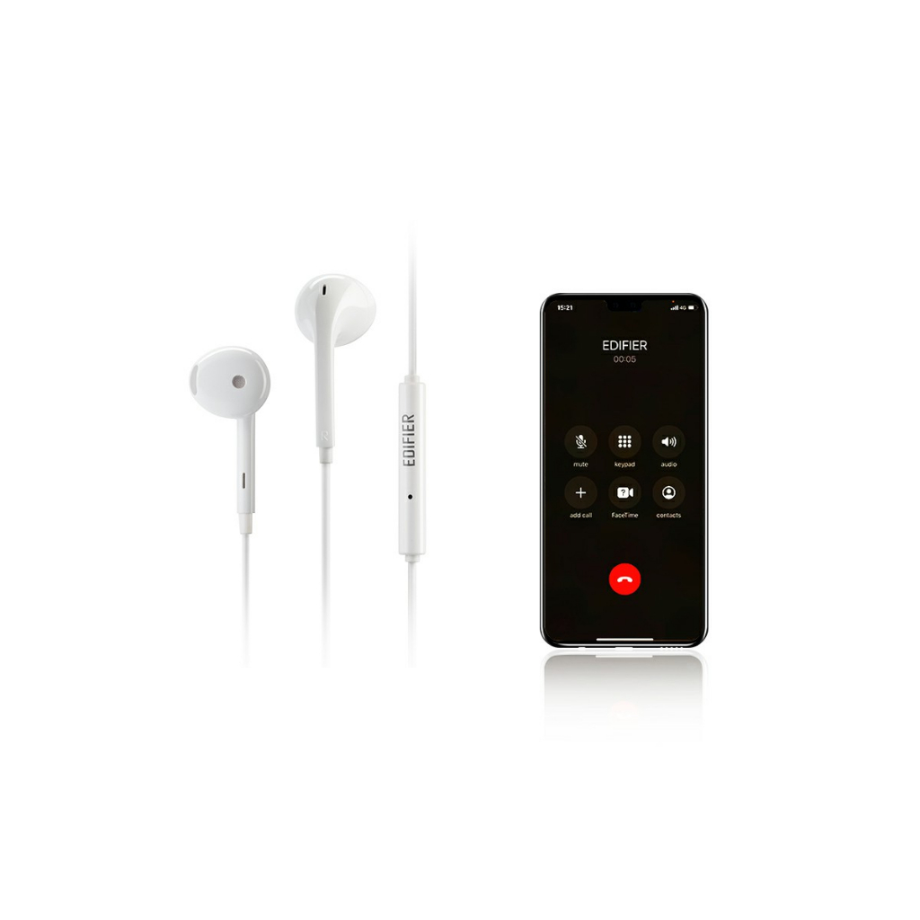 EDIFIER EARPHONE P180 PLUS WHITE