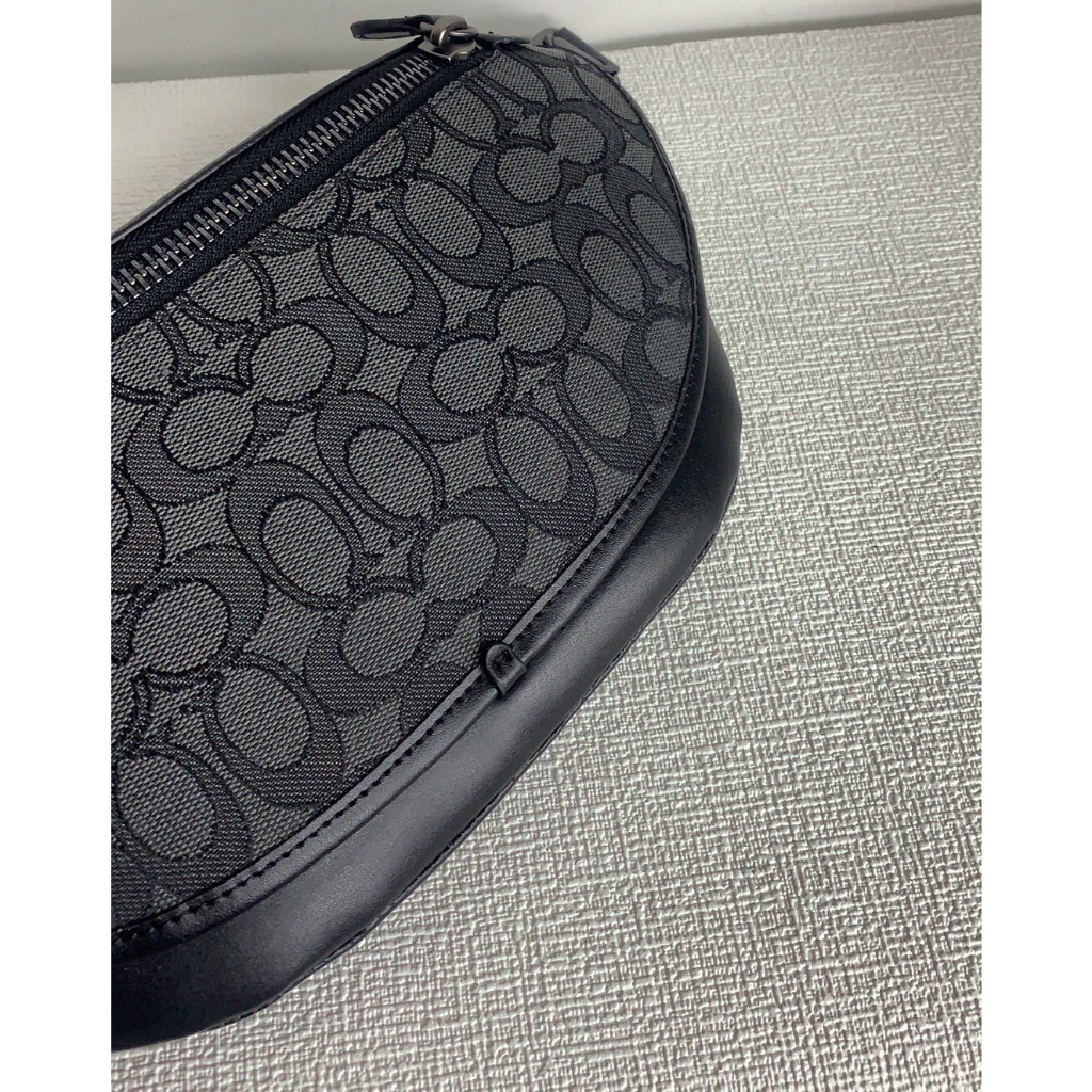 [Instant/Same Day]COACH 073  9583  men's pockets Inclined shoulder bag Chest package  yaobao