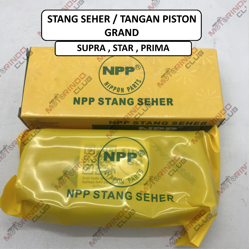 Tangan Piston / Stang Seher GRAND ; WIN ; SUPRA ; ASTREA STAR ; ASTREA PRIMA merek NPP
