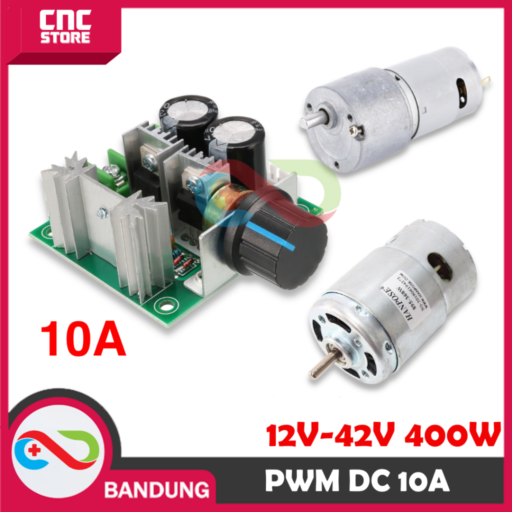 PWM DC 10A 10 A STRONG SPEED CONTROL MOTOR DC LED DIMMER 400W 12V-40V