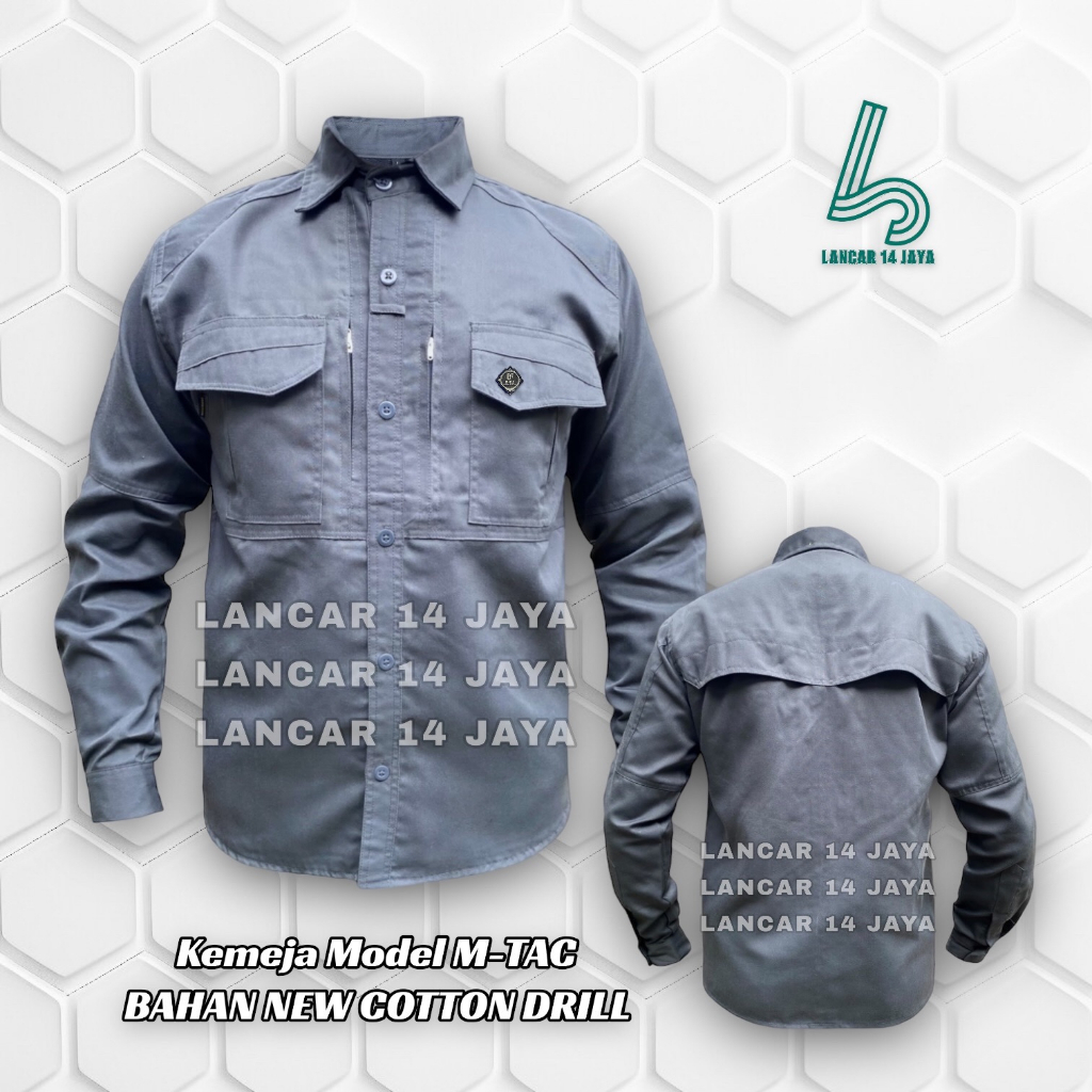 KEMEJA TACTICAL M-TAC LENGAN PANJANG / KEMEJA PDL LENGAN PANJANG / KEMEJA TERBARU / KERJA / KANTOR / DINAS