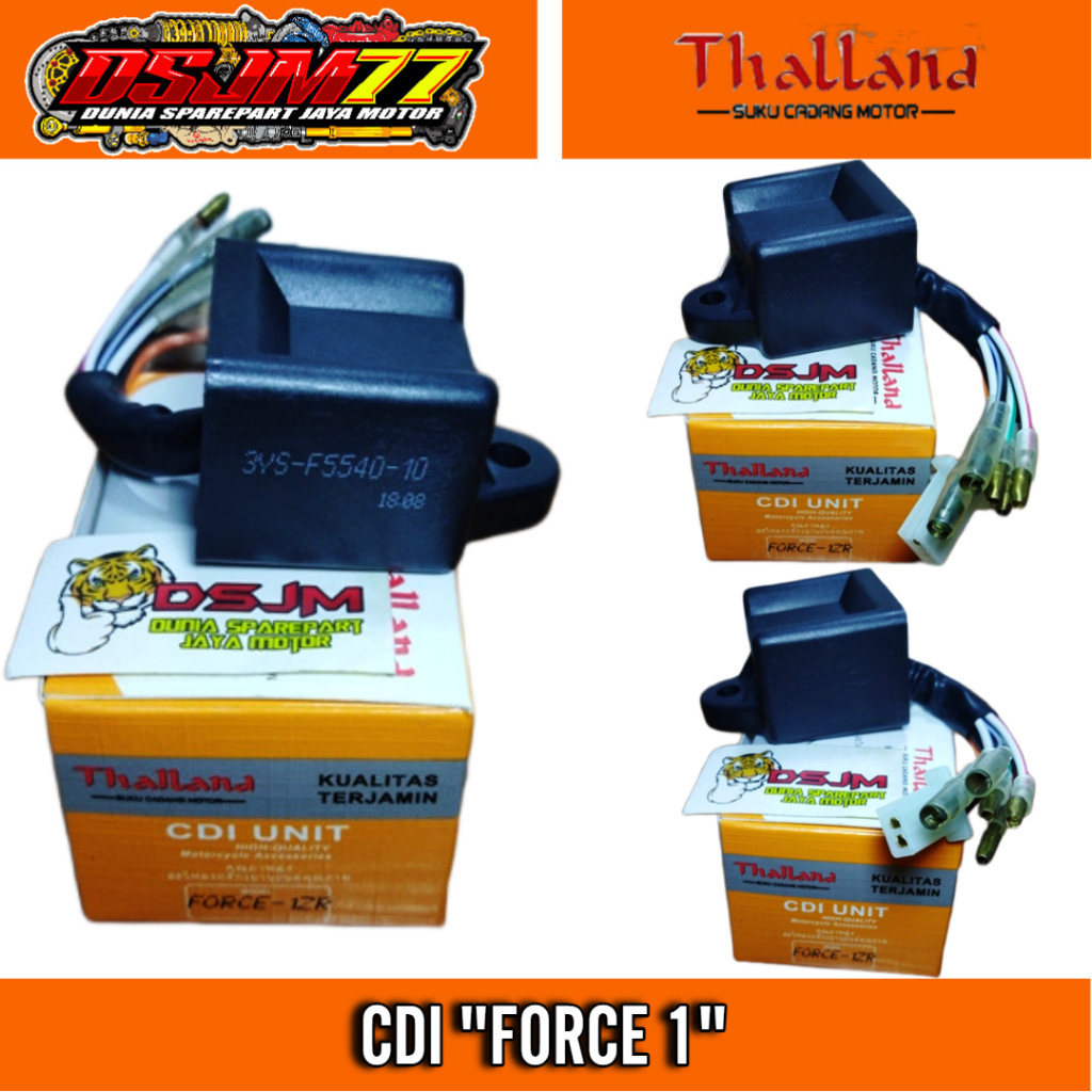 CDI UNIT YAMAHA FORCE 1 / F1ZR THALLAND 3XA-00 CDI F1ZR THALLAND