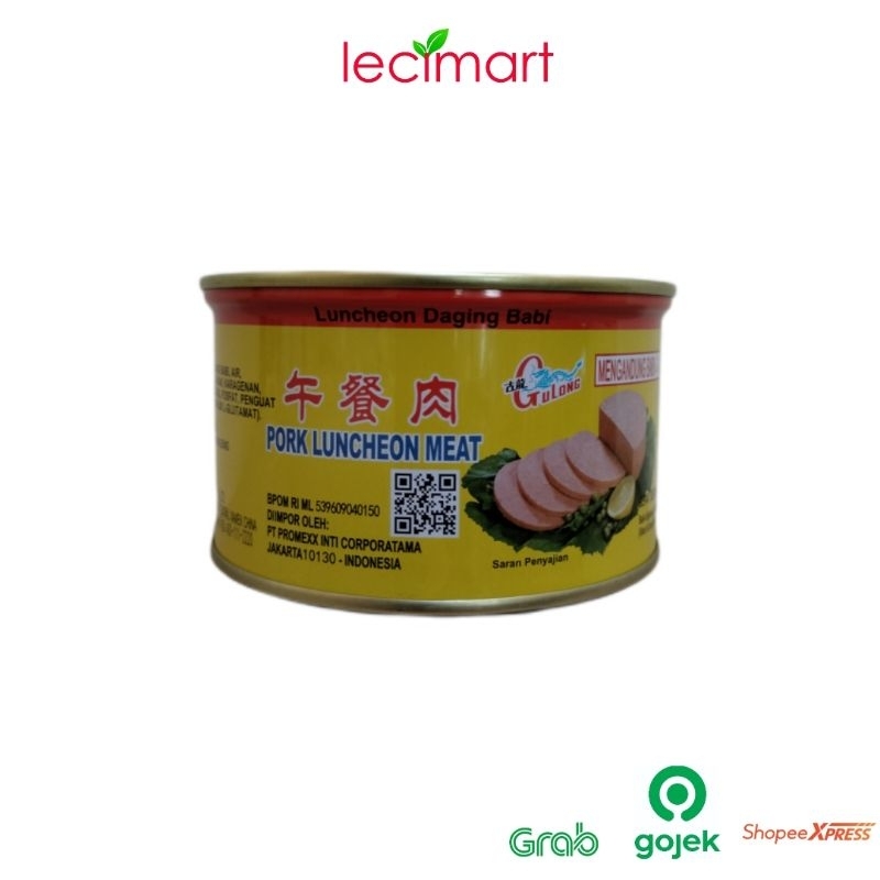 

GULONG STEWED PORK SLICE SAMCAN 383GR / DAGING BABI IRIS DALAM KALENG / PORK LUNCHEON