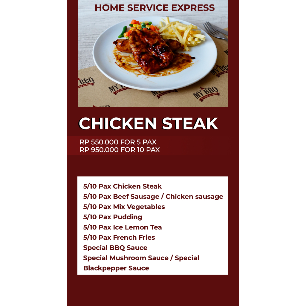 

Home Service Express MY BBQ 10 Pax