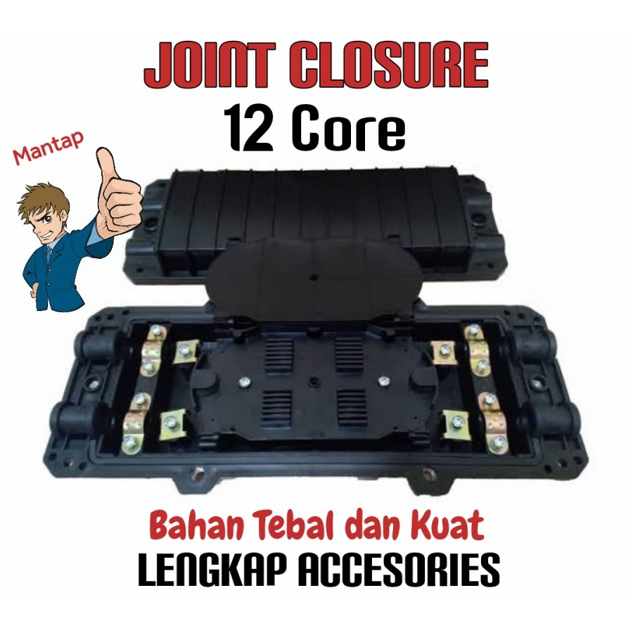 Joint Closure Mini Fiber Optic 12 - 24 Core