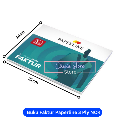 

Buku Faktur Paperline 3 Ply NCR / Nota Faktur 3 Rangkap / Porporasi