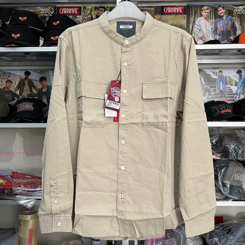 Baju Koko Cardinal Lengan Panjang Original