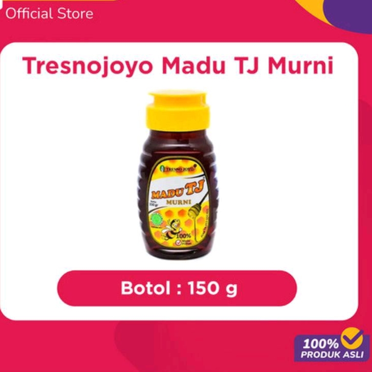 MADU TJ MURNI 150 GRAM / TRESNO JOYO MADU MURNI TJ BOTOL150 G