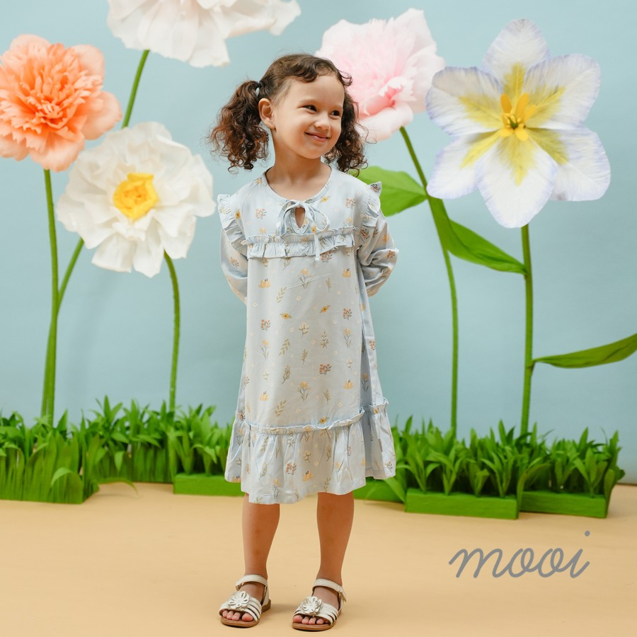 Mooi Dress Anak Perempuan Nayya Ruffle Dress