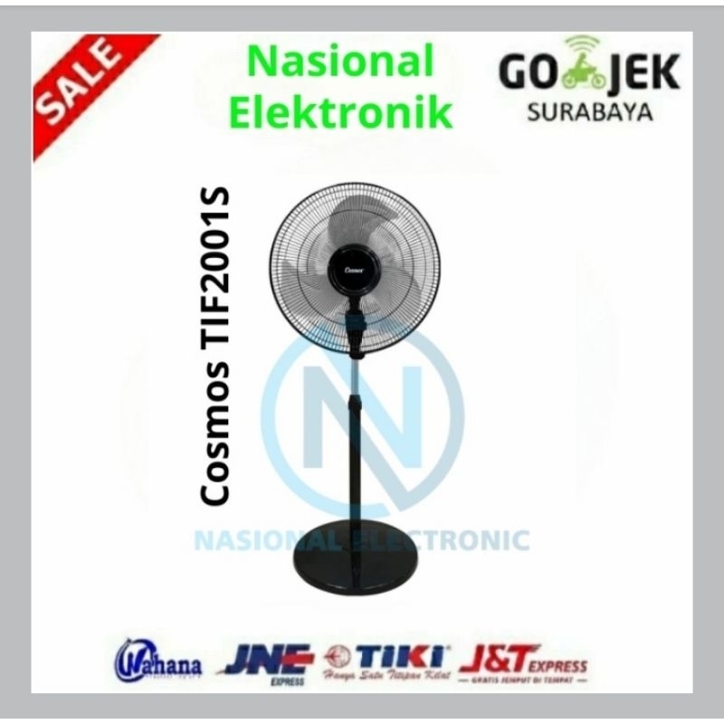 Kipas Angin Berdiri Cosmos TIF 2001 S - Kipas Angin Stand Fan 20 Inch