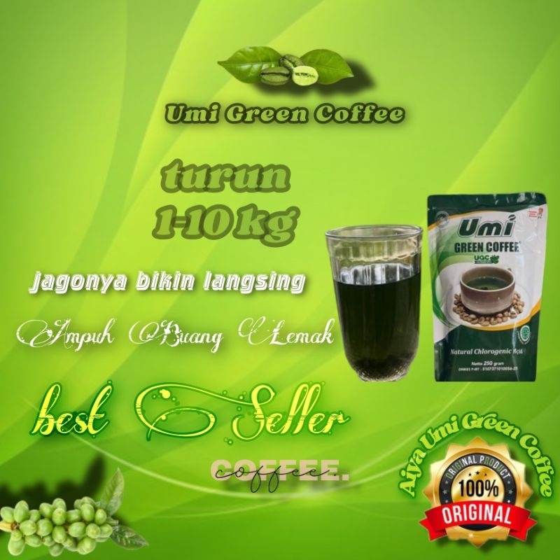 umi green coffee 250 gram