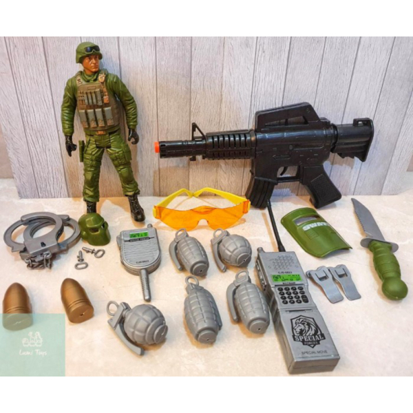 

Dijual Mainan Anak Set Tentara Militer Special Forces Heroes 88654 Diskon