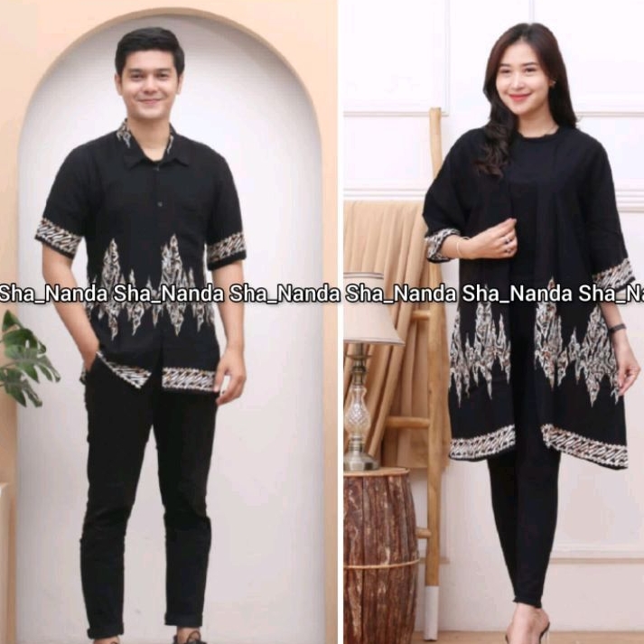 BATIK BLAZER lengan modern COPLE KEmeja batik