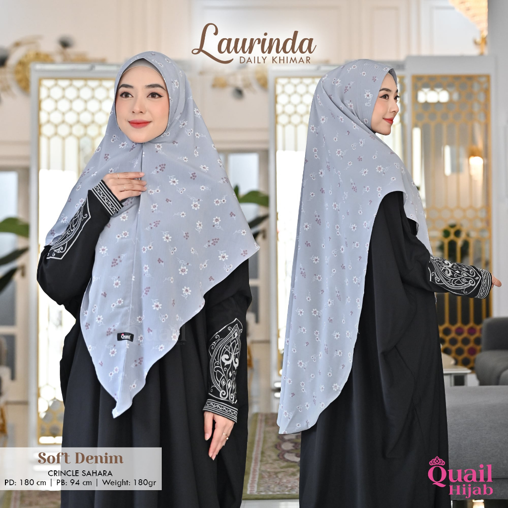 Khimar Laurinda Ori Quail Hijab