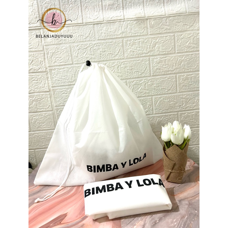 Dustbag Bimb* Y L*la Putih Sarung Tas Pelindung Debu