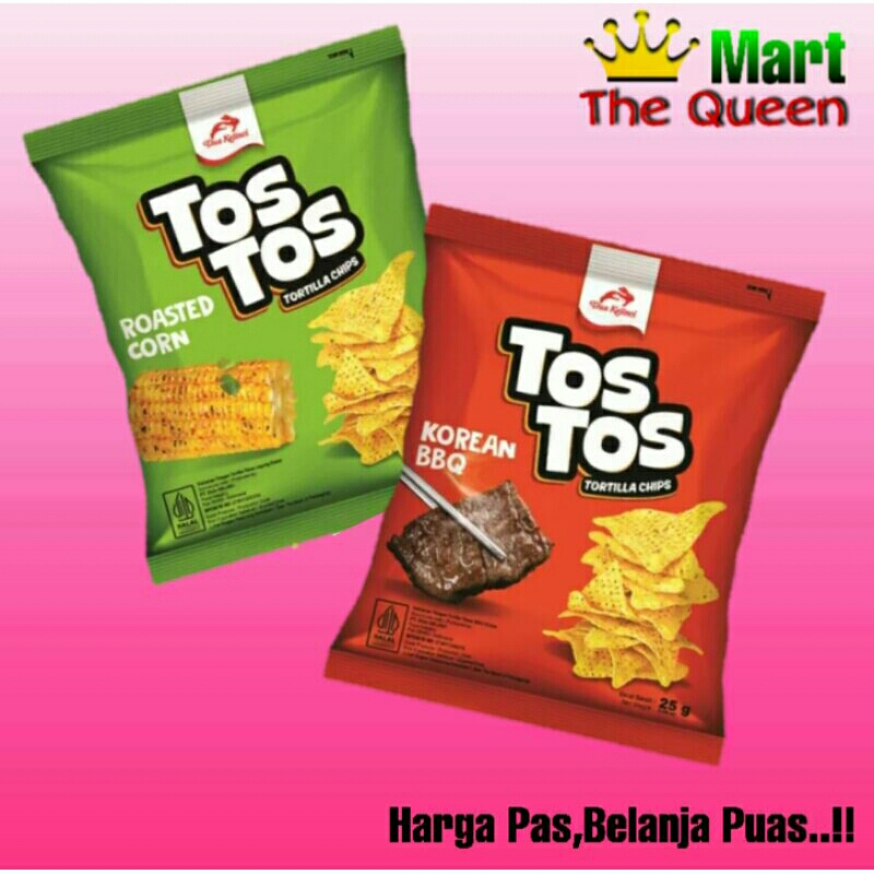 

TOS TOS tortilla chips renceng 10 pcs