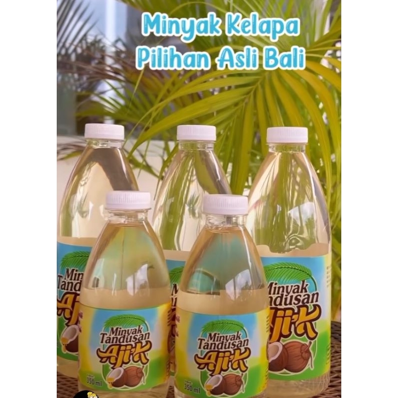 MINYAK KELAPA TANDUSAN AJIK 350ML ASLI KHAS BALI