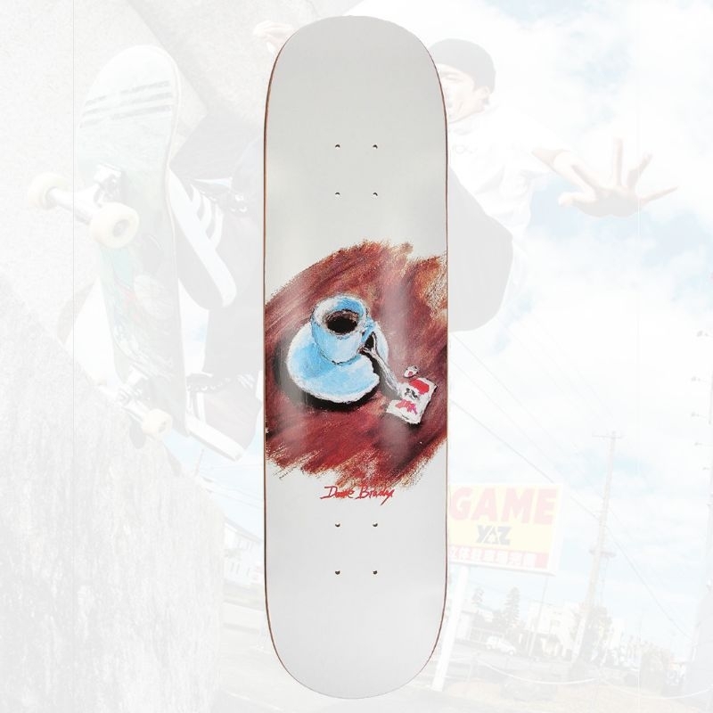 POLAR SKATE CO. 8.0in x 31.875in Dane Brandy Cimbalino Skateboard Deck