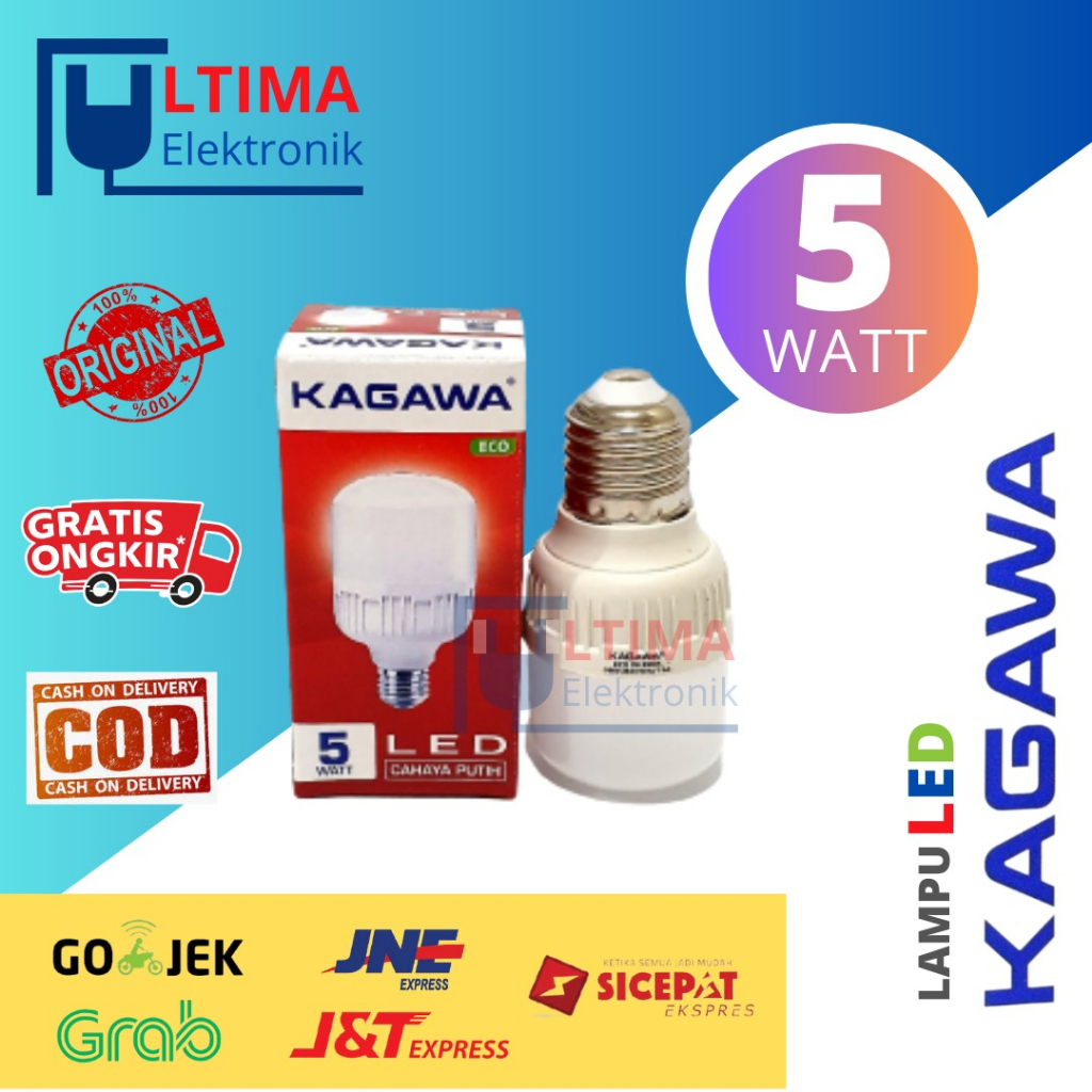 Kagawa Eco Lampu LED Capsule 5 Watt Ekonomis Bukan Panaled