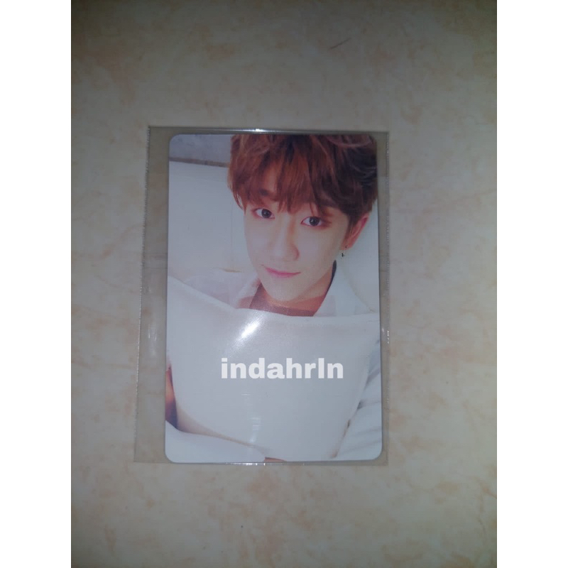 PHOTOCARD OFFICIAL THE8 TEEN AGE WHITE