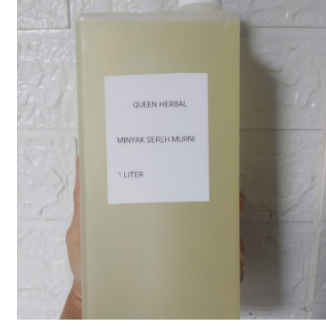 Minyak sereh wangi murni asli 100% 1 liter