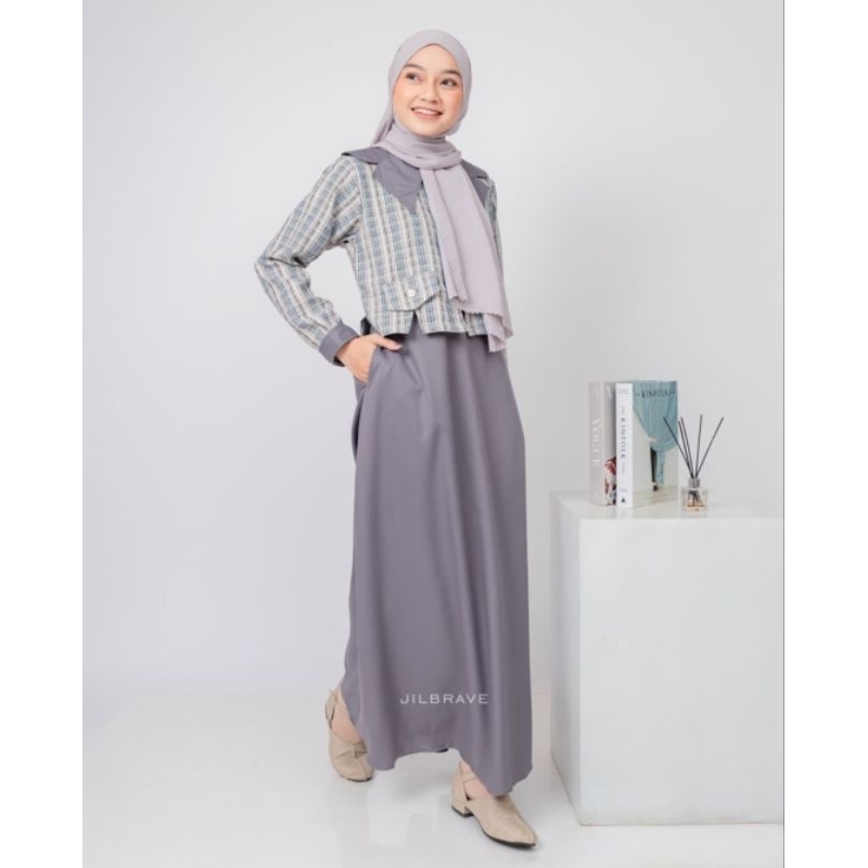 JILBRAVE NADINE Dress - Original Jilbrave Official Shop | Faezia Official Shop