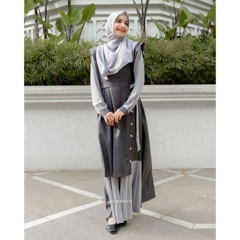 Jilbrave Noora Dress - Original Jilbrave Official Shop - Faezia Official Shop