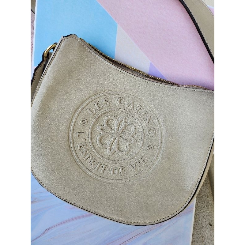 [PRELOVED] Tas selempang  Les Catino Esprit Saddle Crossbody