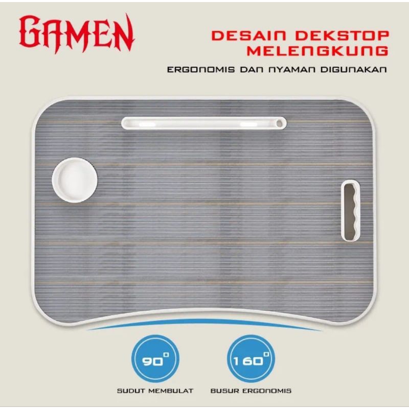 MEJA LAPTOP LIPAT / PORTABLE DESK GAMEN GPD100