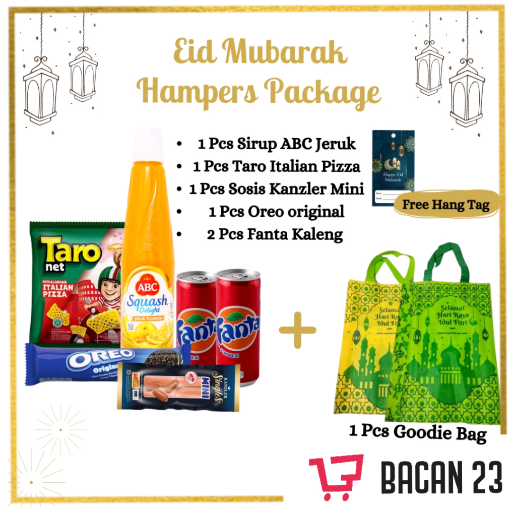 Paket Bingkisan Lebaran 4 / Hampers Ramadan / Parsel Idul Fitri / Parsel Ramadan / Parsel Lebaran / Hampers Murah / Baca Deskripsi