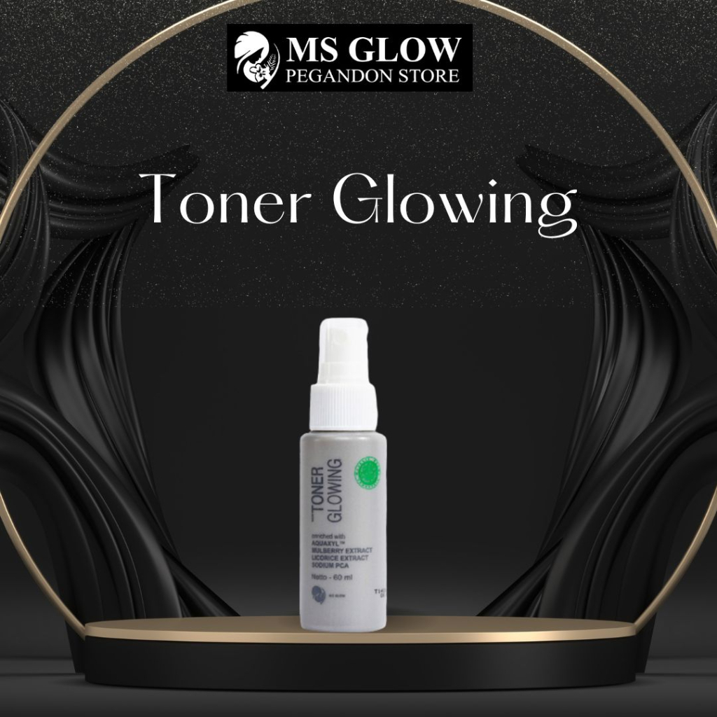 msglow_pegandon ❤ MS GLOW  TONER GLOWING by MS GLOW Pegandon Store Ready Stock Skincare Original Asl