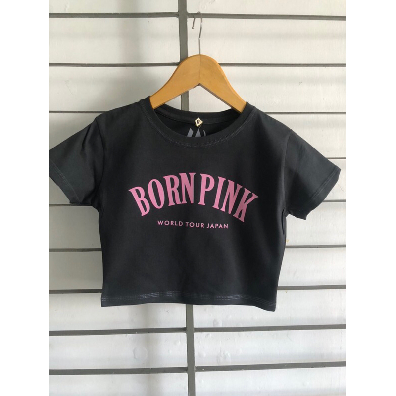 [PREMIUM] CROPTOP BORN PINK TOKYO VERSION BLACKPINK WORLD TOUR JAPAN 2023