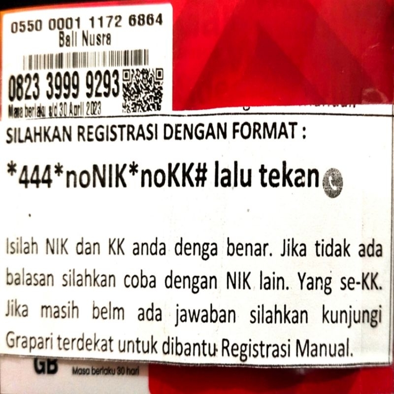 NOMOR CANTIK TELKOMSEL 0823.3999.9293