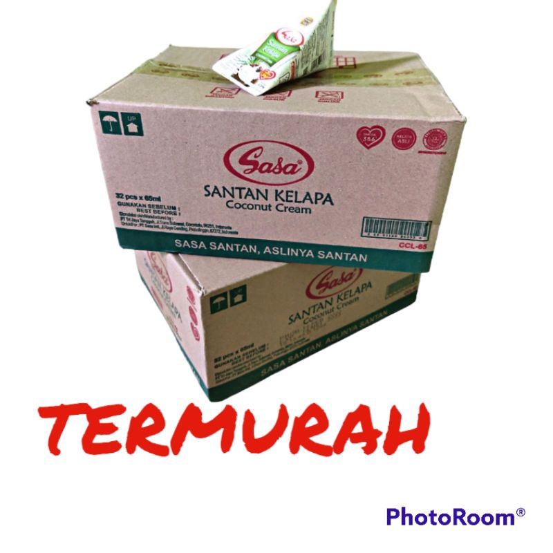 santan kelapa cair santan sasa