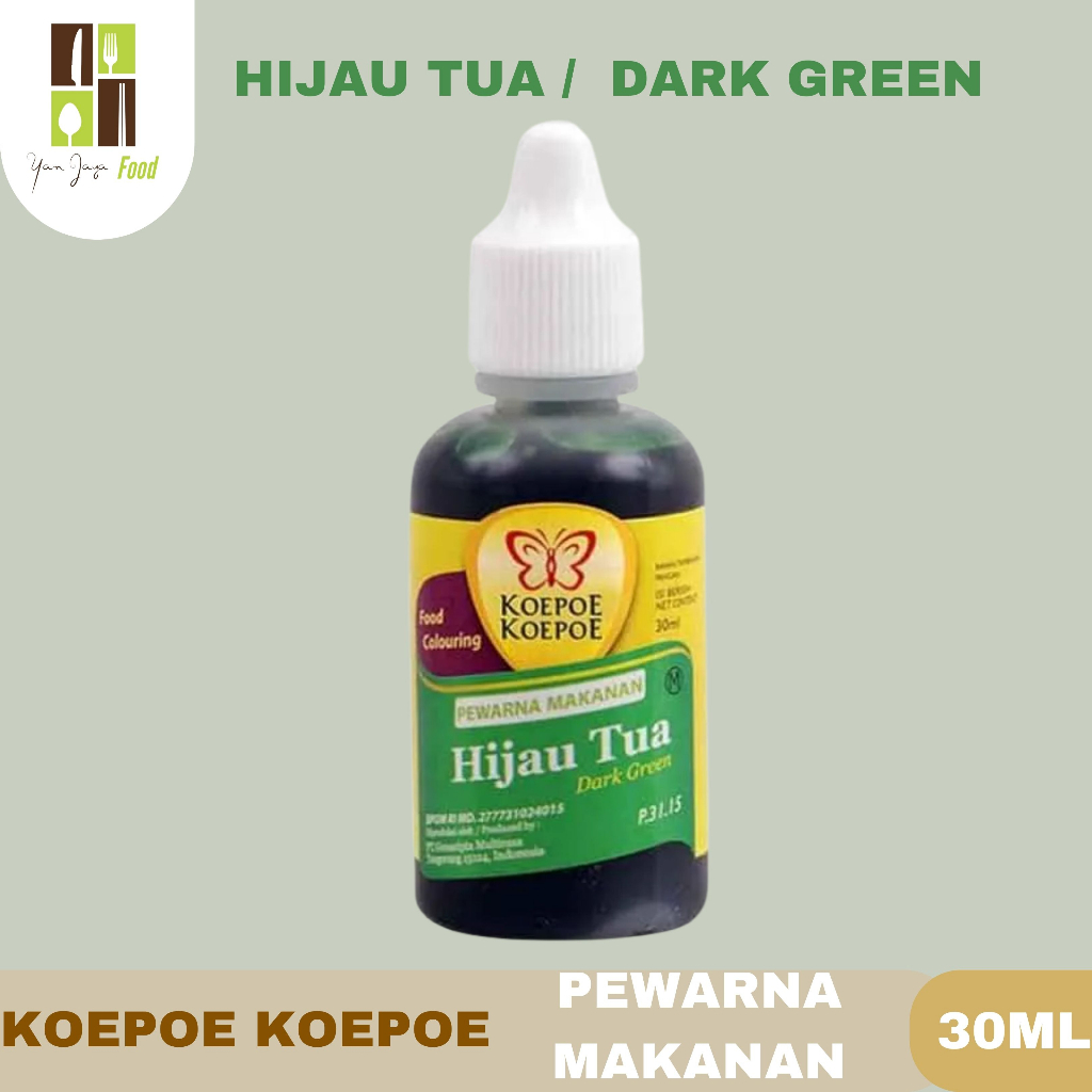 Koepoe Koepoe/ Kupu Kupu Pewarna Makanan All Varian 30 ml