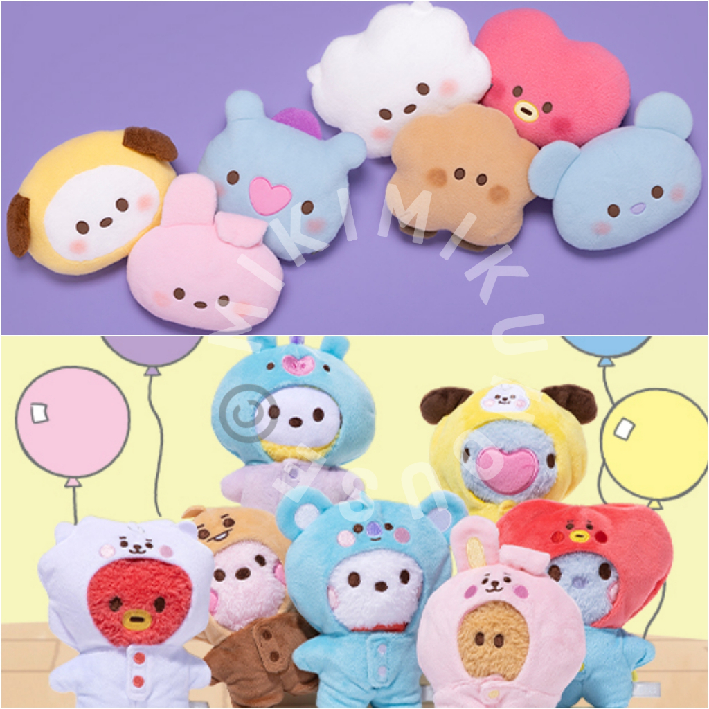 2023 LIMITED BT21 TATTON ROMPER & BABY BUDDY FACE OFFICIAL JAPAN JEPANG BONEKA BTS DOLL CUSHION COST