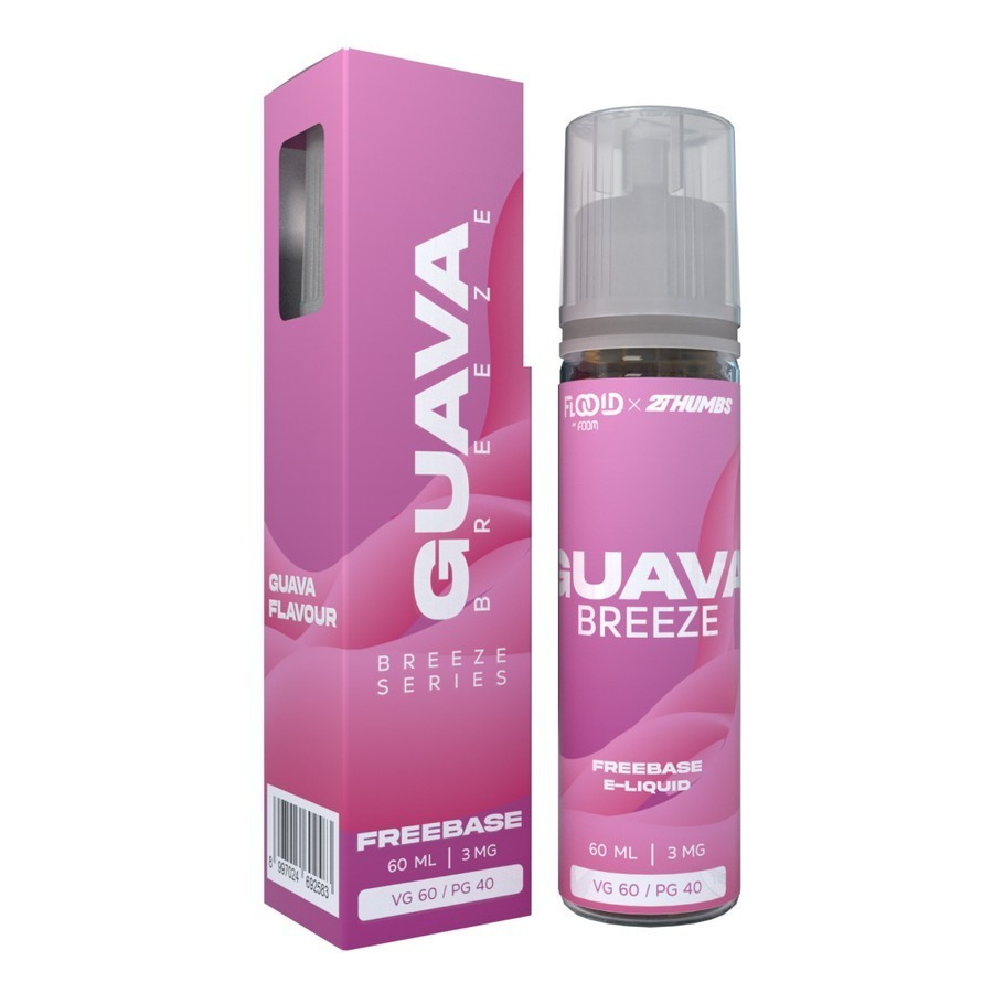 Liquid Foom Guava Breeze 60ML by Flooid x 2Thumbs / Foom Guava