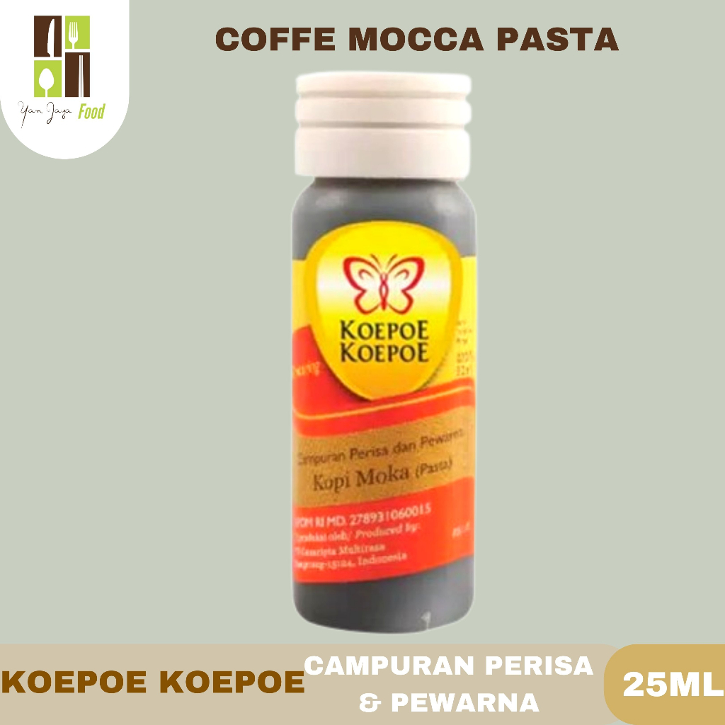 Koepoe Koepoe/Kupu Kupu Campuran Perisa &amp; Pewarna / Pasta /All Varian 25ml