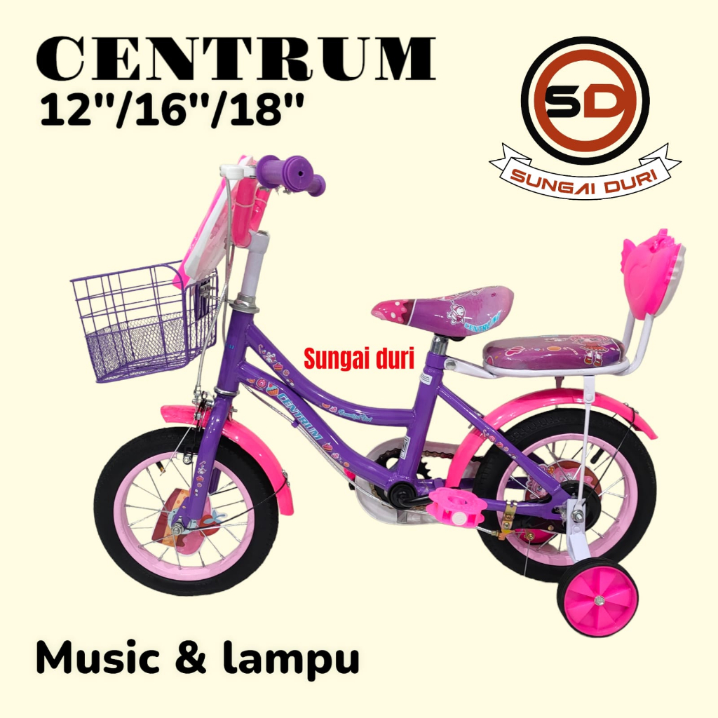 centrum ct 307 sepeda mini anak 12 16 18 inch