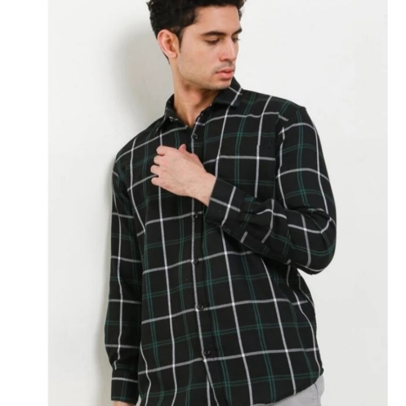 Kemeja Flanel Halvor Shirt original